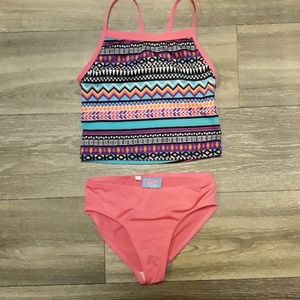 2 piece  swim suit. Size M (7/8)